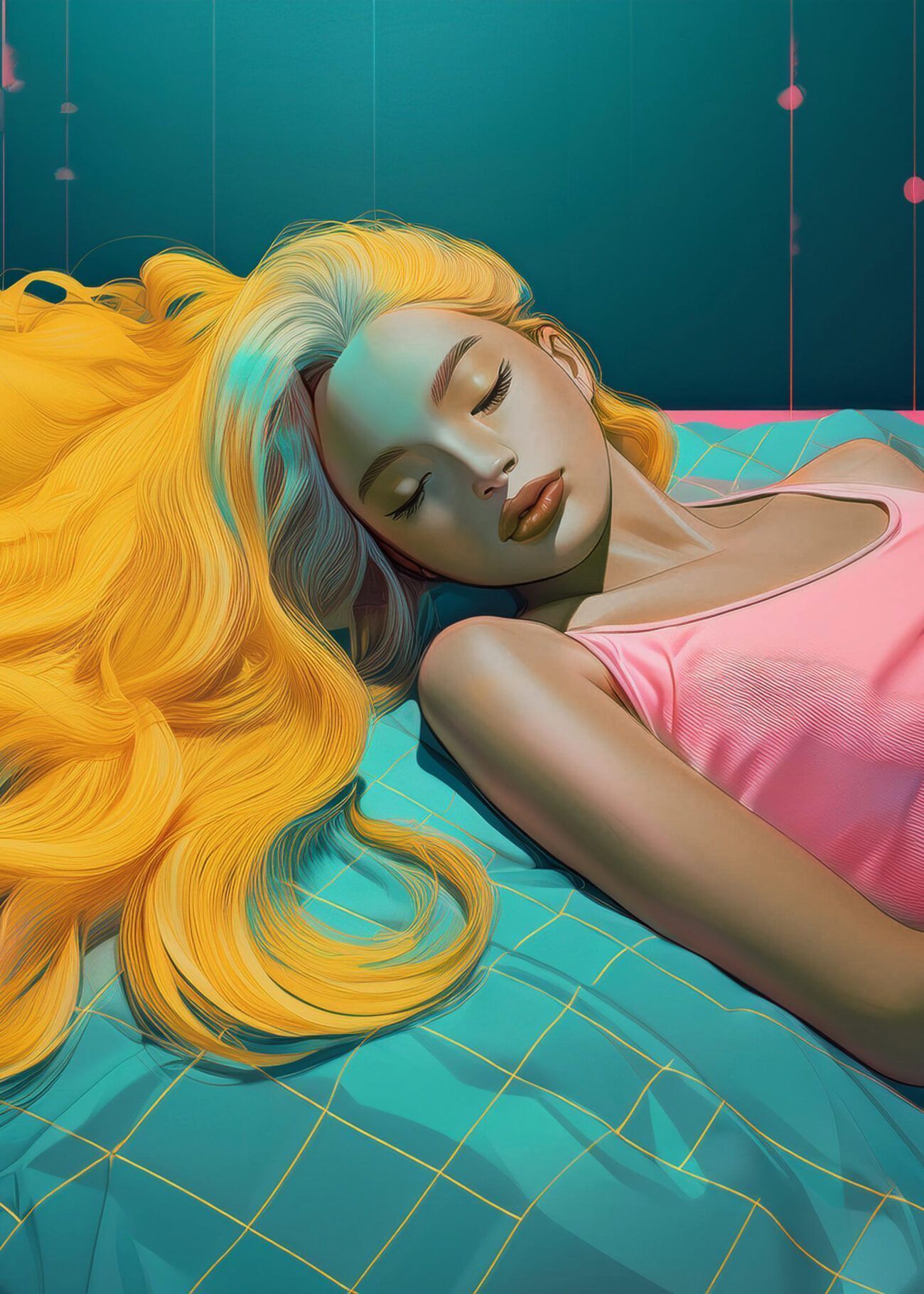 La bella durmiente de los colores imposibles