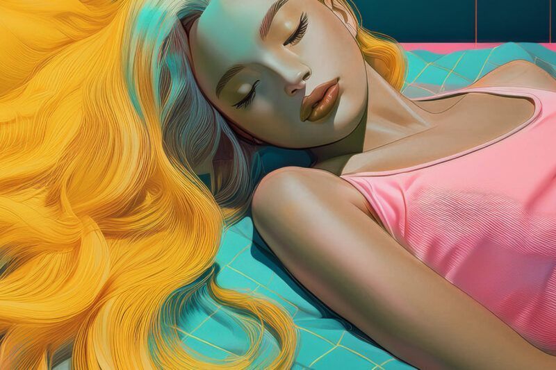 La bella durmiente de los colores imposibles